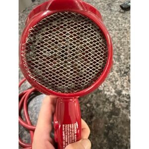 BaBylissPRO Volare V1 Ferrari Designed Engine Hair Dryer Red BABFRV1 Made Italy